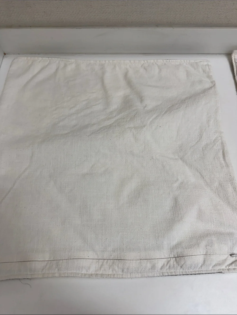 Pottery Barn Lilo Neutral Floral Gray & White Throw Pillow Covers - Set of 2